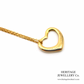 Tiffany & Co. Open Heart Pendant and Chain (16mm)