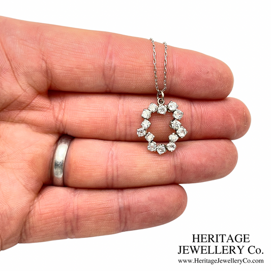 Layaway Payment for Old Cut Diamond Pendant and Chain (2.10ct)