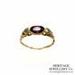 Georgian Garnet and Diamond Ring