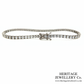 White Gold & Diamond Line Bracelet (3.5ct)