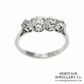 Platinum & Old Cut Diamond 4-Stone Ring