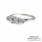 Platinum & Old Cut Diamond 4-Stone Ring