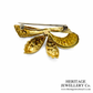Cartier Textured Bow Brooch (18ct Gold)