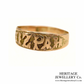 Victorian Gold Mizpah Ring (c.1878)