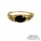 Georgian Garnet and Diamond Ring