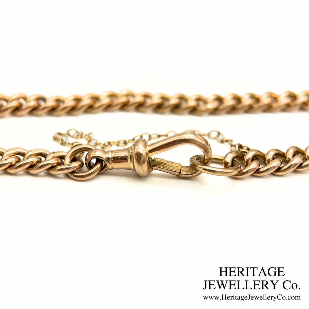 Antique Gold Curb Bracelet (9ct Gold)