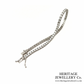 White Gold & Diamond Line Bracelet (3.5ct)