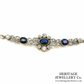 Art Deco Sapphire and Diamond Bracelet