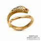 RESERVED - Antique Ruby and Diamond Snake Ring