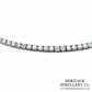 White Gold & Diamond Line Bracelet (3.5ct)