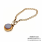 Antique Bi-Colour Gold Spinning Fob Seal (18ct Gold)