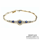 Art Deco Sapphire and Diamond Bracelet