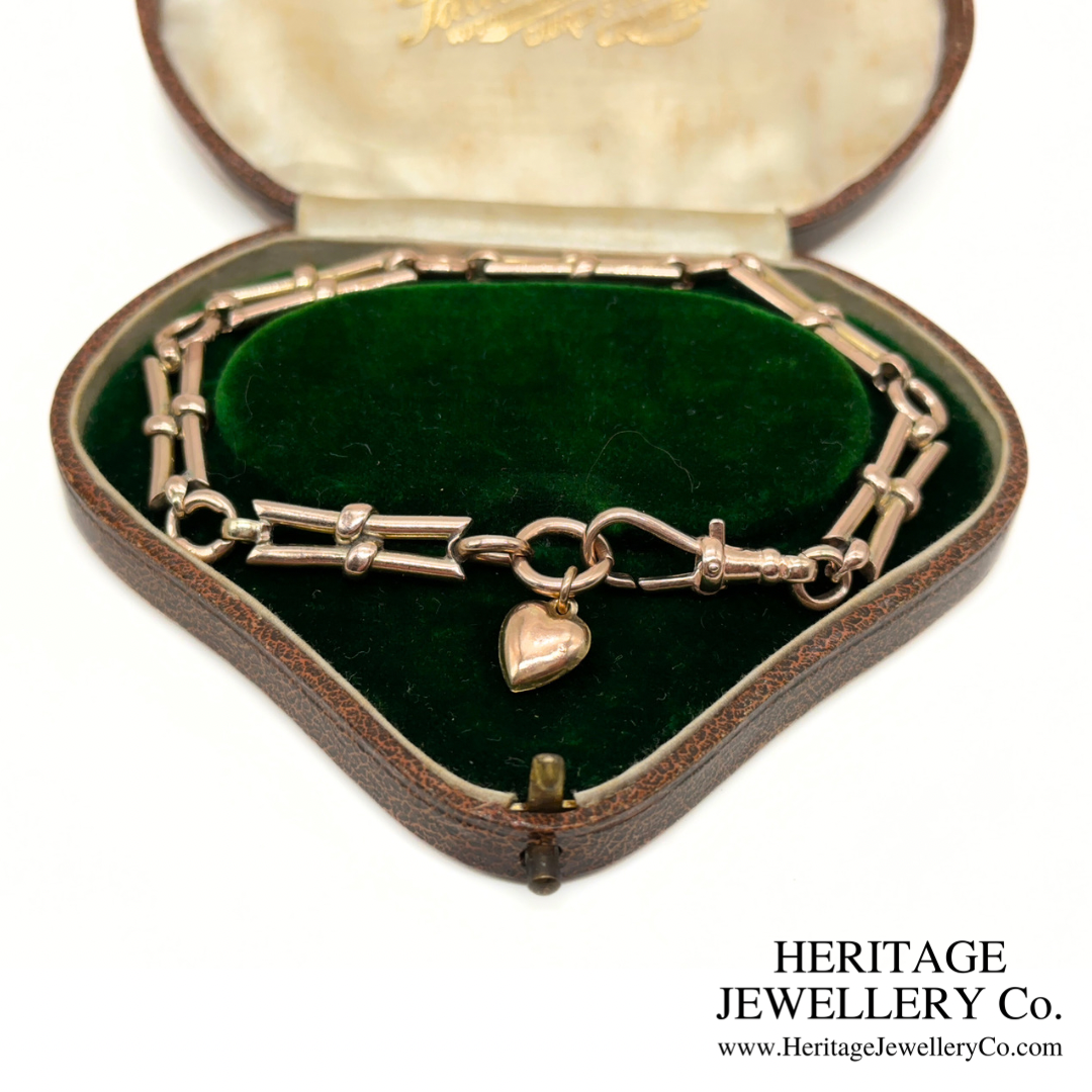 Antique Gold Fancy Link bracelet (9ct gold)