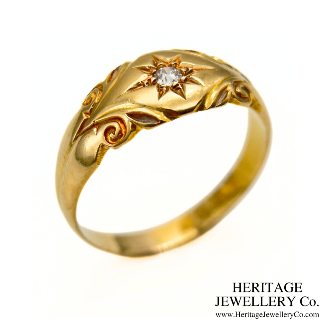 Edwardian Diamond Gypsy Ring (c.1906)