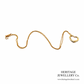 Tiffany & Co. Open Heart Pendant and Chain (16mm)