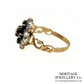 Antique Diamond Cluster Ring