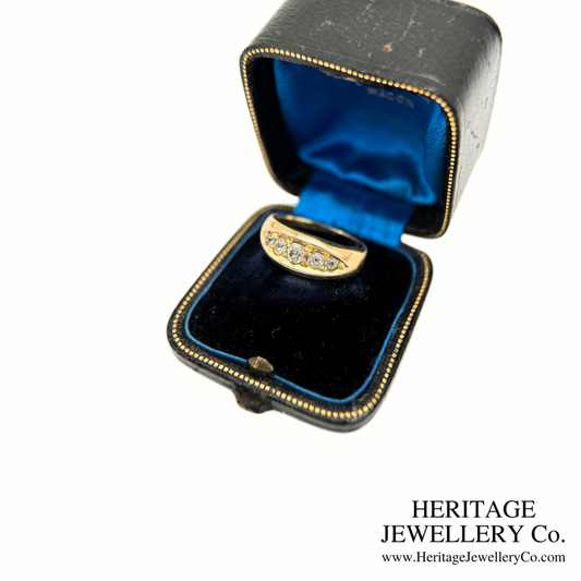Victorian Diamond 5-stone Gypsy Ring