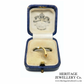 Platinum and Gold Diamond Arrow Ring