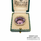 Victorian Amethyst and Pearl Brooch