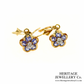Tanzanite and Diamond Earrings