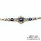 Art Deco Sapphire and Diamond Bracelet