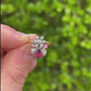Georgian Garnet and Diamond Duchesse Ring
