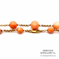 Vintage Coral and Gold Necklace (18ct gold)