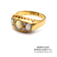 Antique Opal and Diamond Ring
