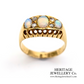 Antique Opal and Diamond Ring