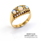 Antique Opal and Diamond Ring