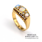 Antique Opal and Diamond Ring