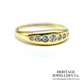 Vintage Diamond Gypsy Ring (14ct gold)