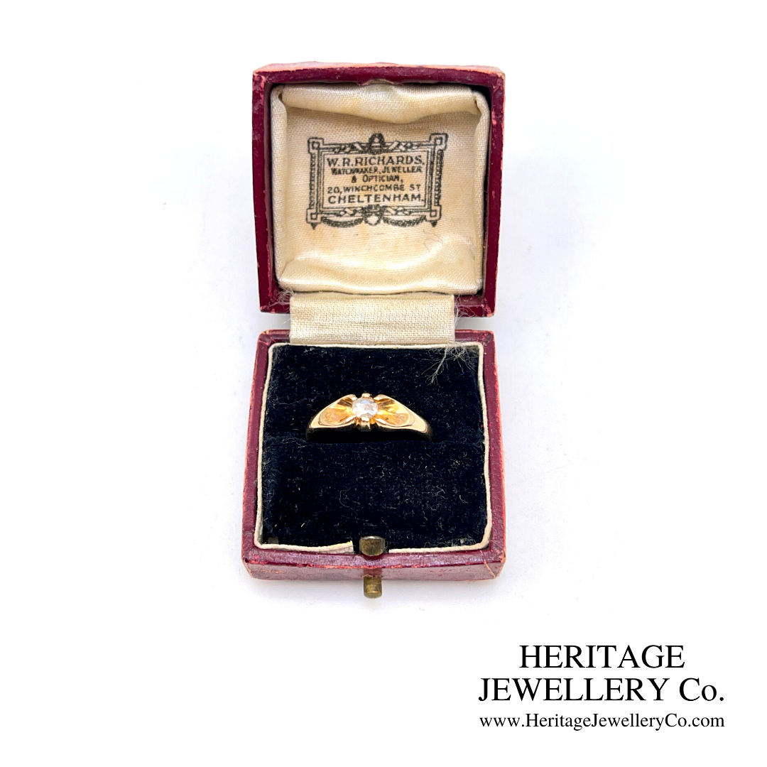 Antique Rose Diamond Ring (15ct gold)