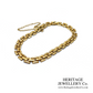 Vintage Brick-Link Gold Bracelet (18ct gold)
