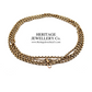Antique Gold Long-Guard Chain