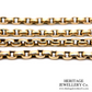 Antique Gold Long-Guard Chain