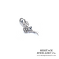 Art Deco Diamond Flower Brooch