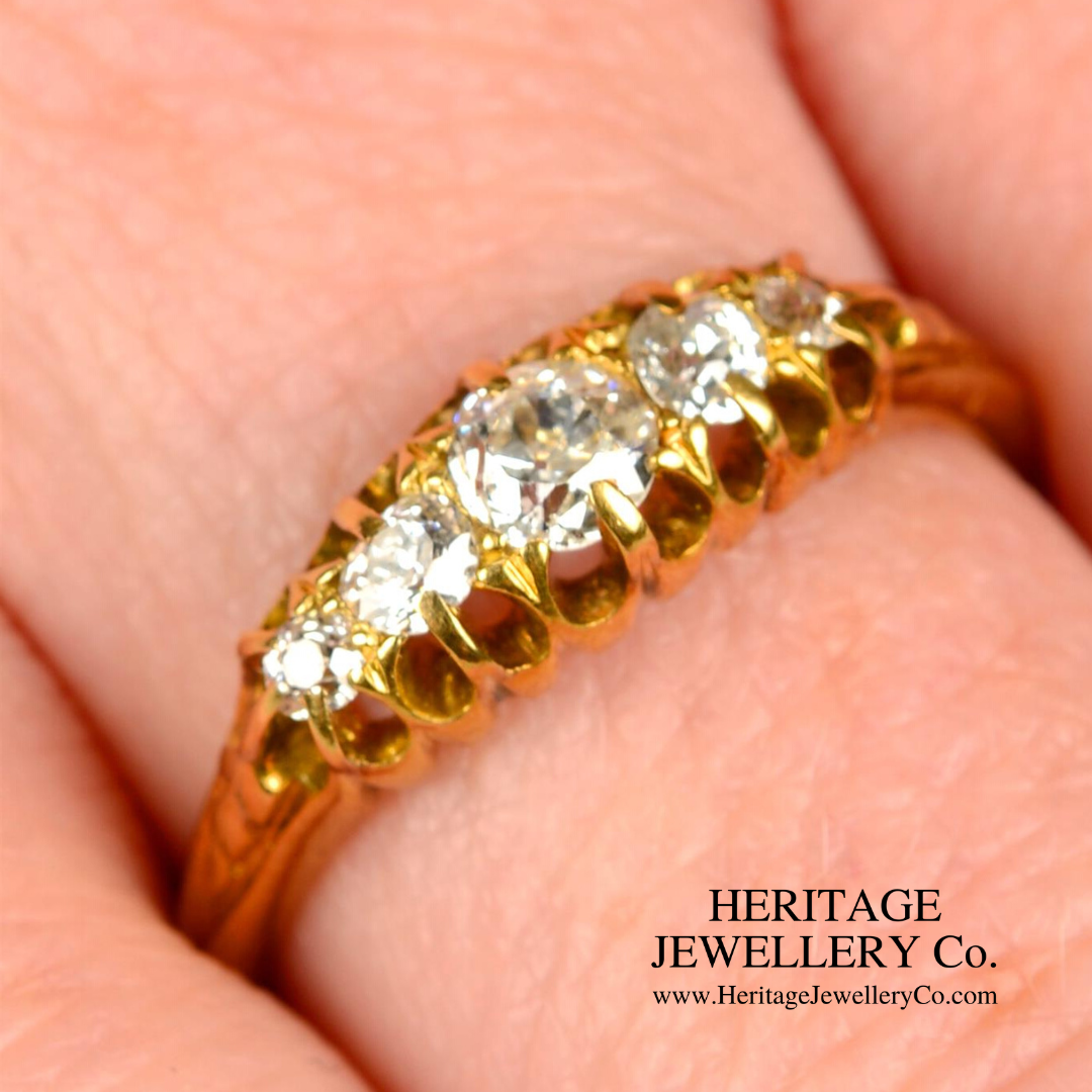 Antique Diamond 5-Stone Ring