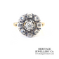 Antique Diamond Cluster Ring