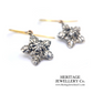 Antique Rose Diamond Earrings