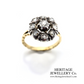 Antique Diamond Cluster Ring