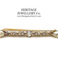 Antique French Gold, Diamond and Pearl Brooch