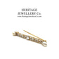 Antique French Gold, Diamond and Pearl Brooch