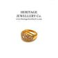 French Pavé Diamond Bombe Ring