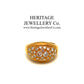 French Pavé Diamond Bombe Ring