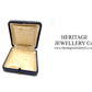 Antique Tooled Leather Jewellery Box