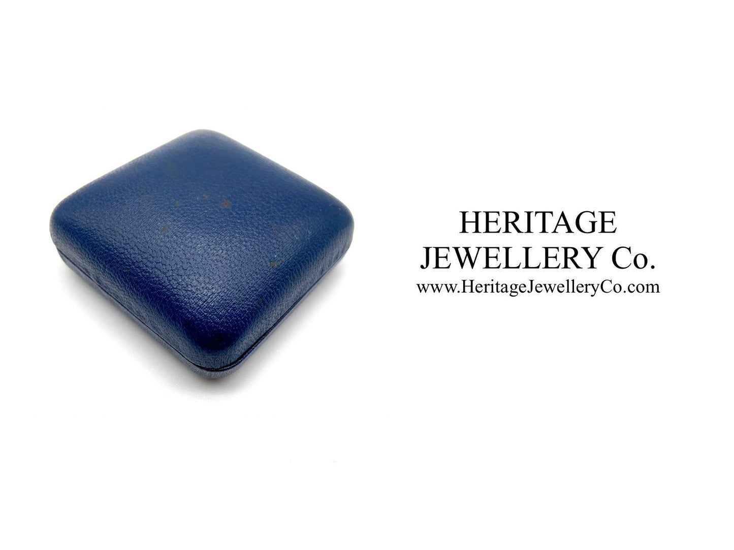 Vintage Leather Jewellery Box