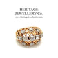 French Diamond Bombe Ring