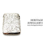 Victorian Silver Vesta Case with Calligraphic Initials (c. 1892)