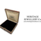 Antique Tooled Leather Jewellery Box